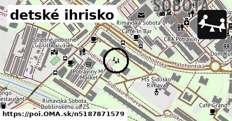 detské ihrisko