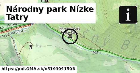 Národny park Nízke Tatry