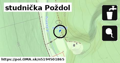 studnička Poždol