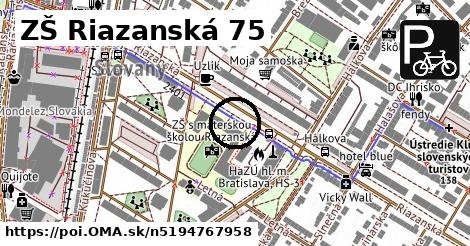 ZŠ Riazanská 75