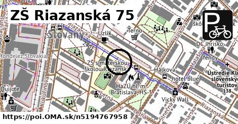 ZŠ Riazanská 75