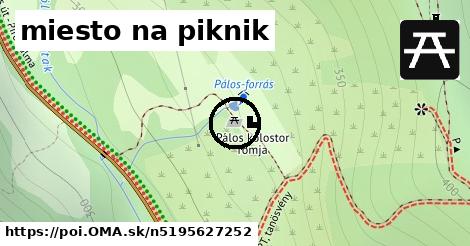 miesto na piknik