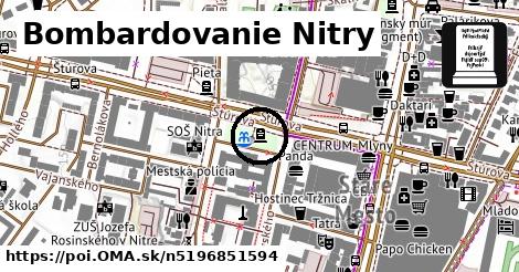 Bombardovanie Nitry