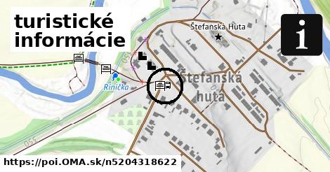 turistické informácie