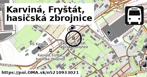 Karviná, Fryštát, hasičská zbrojnice