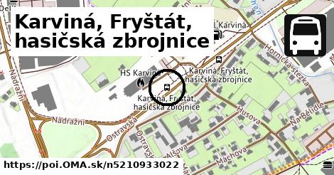 Karviná, Fryštát, hasičská zbrojnice