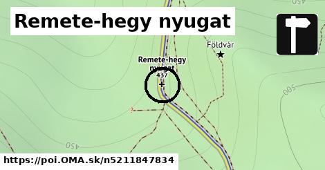 Remete-hegy nyugat