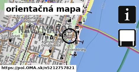 orientačná mapa