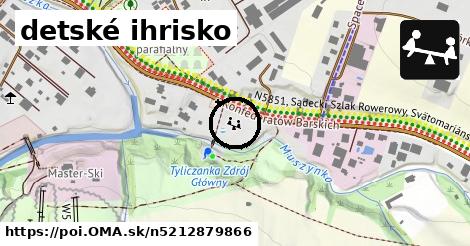 detské ihrisko