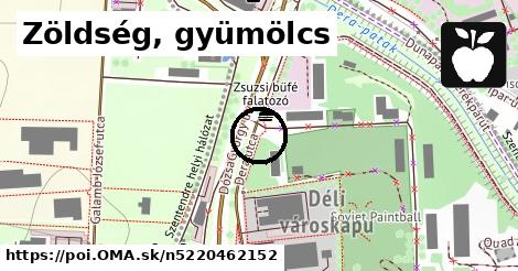 Zöldség, gyümölcs