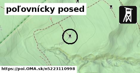 poľovnícky posed