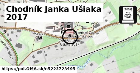 Chodník Janka Ušiaka 2017