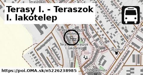 Terasy I. - Teraszok I. lakótelep