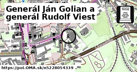 Generál Ján Golian a generál Rudolf Viest