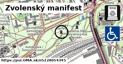 Zvolenský manifest