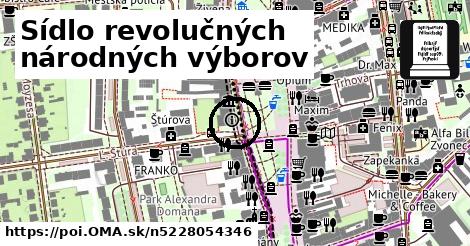 Sídlo revolučných národných výborov