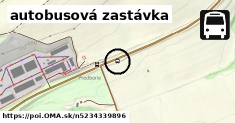 autobusová zastávka