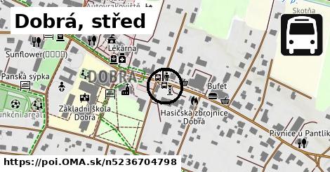 Dobrá, střed