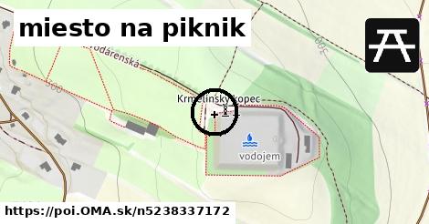 miesto na piknik