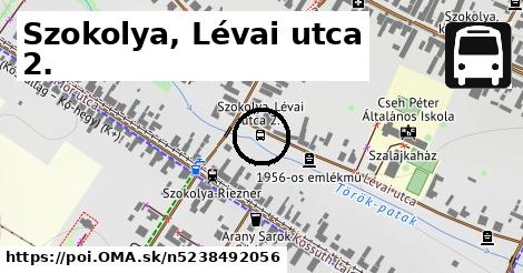 Szokolya, Lévai utca 2.