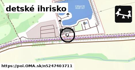 detské ihrisko