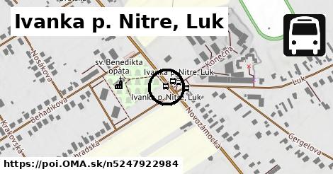 Ivanka p. Nitre, Luk