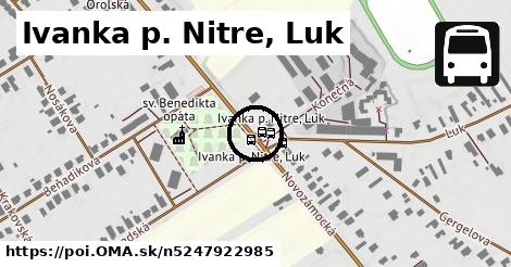 Ivanka p. Nitre, Luk