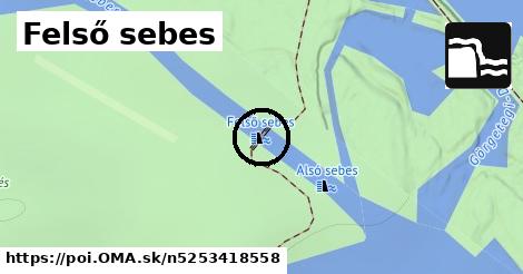 Felső sebes