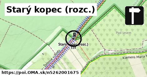 Starý kopec (rozc.)