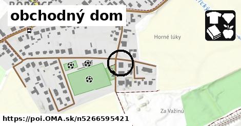 obchodný dom