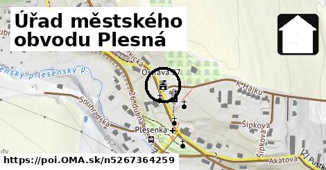 Úřad městského obvodu Plesná