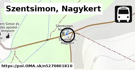 Szentsimon, Nagykert