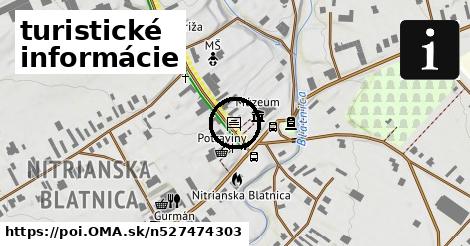 turistické informácie