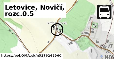 Letovice, Novičí, rozc.0.5