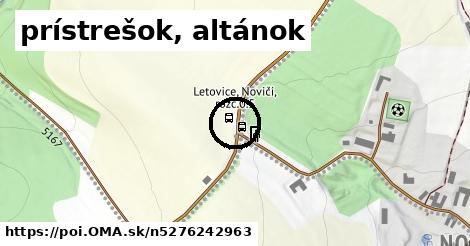 prístrešok, altánok