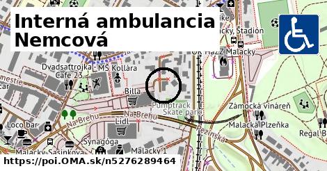 Interná ambulancia Nemcová