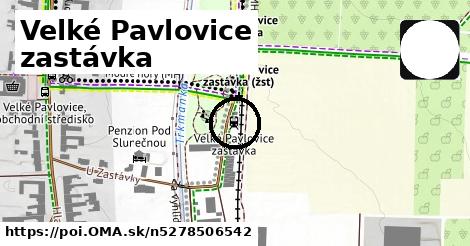 Velké Pavlovice zastávka