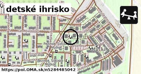 detské ihrisko