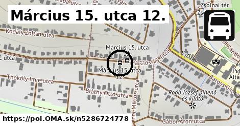 Március 15. utca 12.