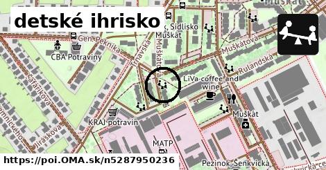 detské ihrisko