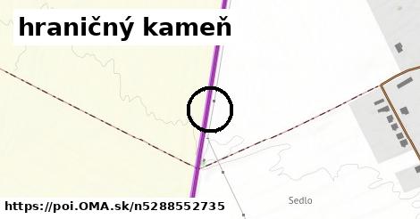 hraničný kameň