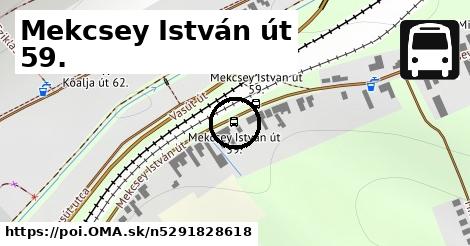 Mekcsey István út 59.