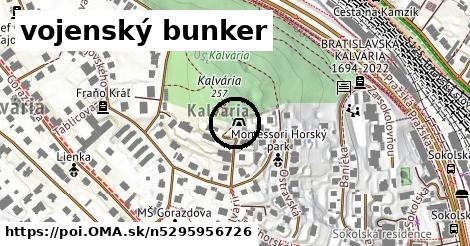 vojenský bunker