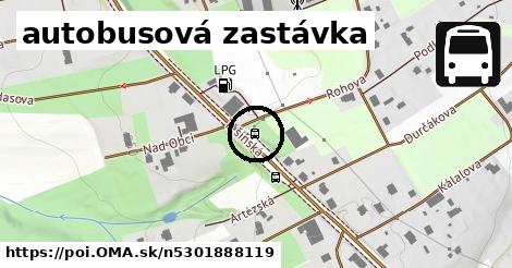 autobusová zastávka