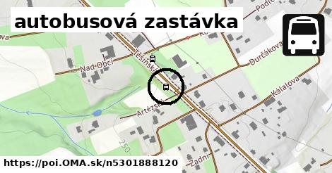 autobusová zastávka