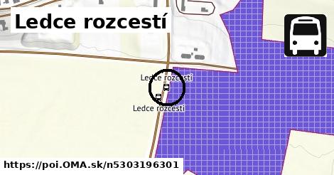 Ledce rozcestí