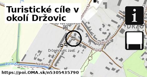 Turistické cíle v okolí Držovic