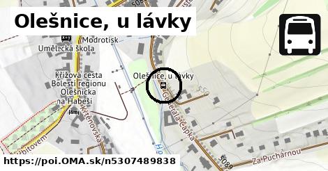 Olešnice, u lávky