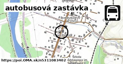 autobusová zastávka