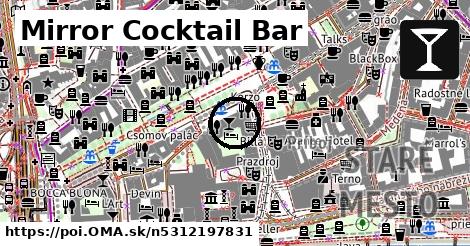 Mirror Cocktail Bar